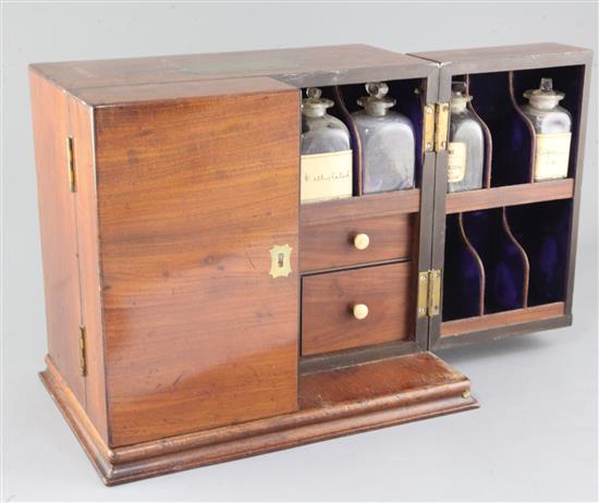 A Victorian apothecary cabinet